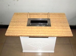 供应大理石烧烤桌与钢化玻璃烧烤设备 户外餐饮的品质之选